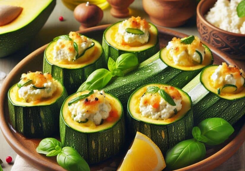 Zucchine ripiene di ricotta: semplici e gustose!