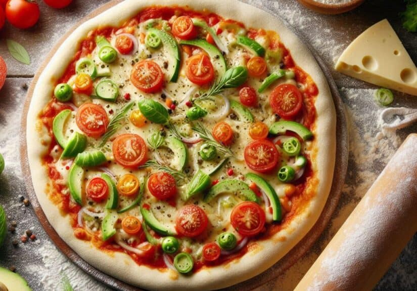 Pizza senza impasto