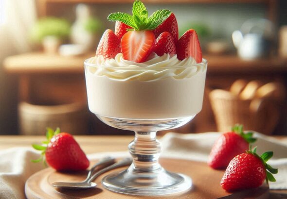 Mousse al cioccolato bianco divina