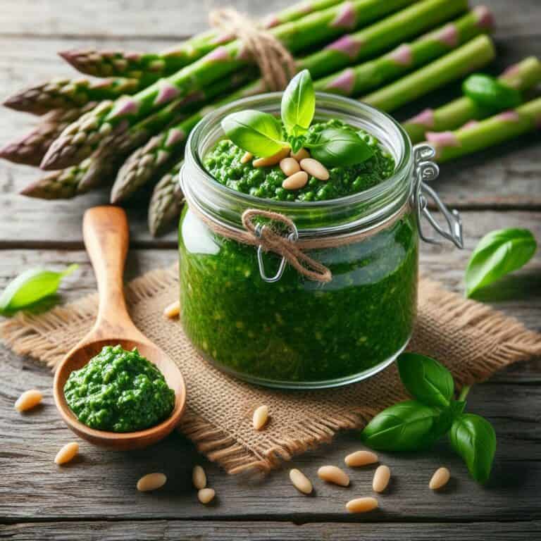 Pesto asparagi spumeggiante