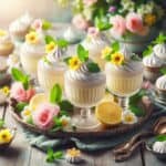Coppette crema di limone e meringhe pazze