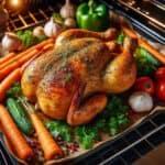 Pollo croccante al forno