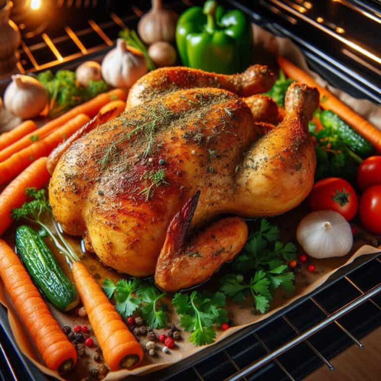 Pollo croccante al forno