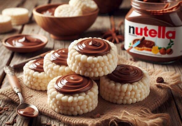 Biscottini di riso alla Nutella® pazzi