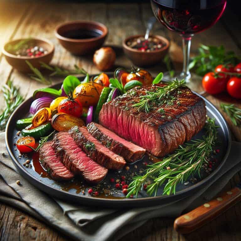 Tagliata alle erbe aromatiche