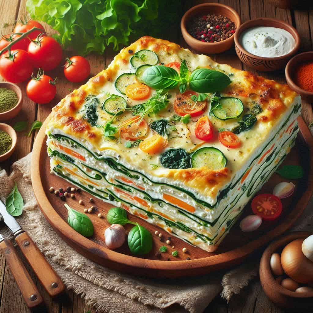 Lasagne bianche vegetariane - Ricetteinallegria Lasagne bianche vegetariane