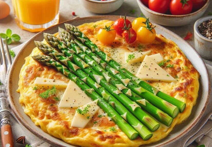 Frittata d’asparagi spassosa