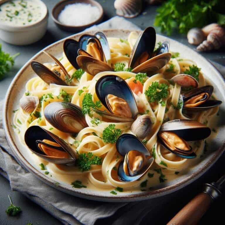 Pasta cremosa di mare