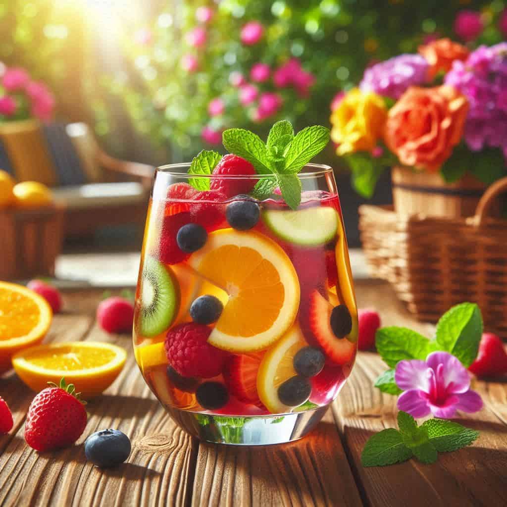 Sangria bianca scatenata! - Ricetteinallegria Sangria bianca scatenata!
