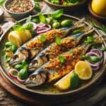 Sarde al forno croccanti