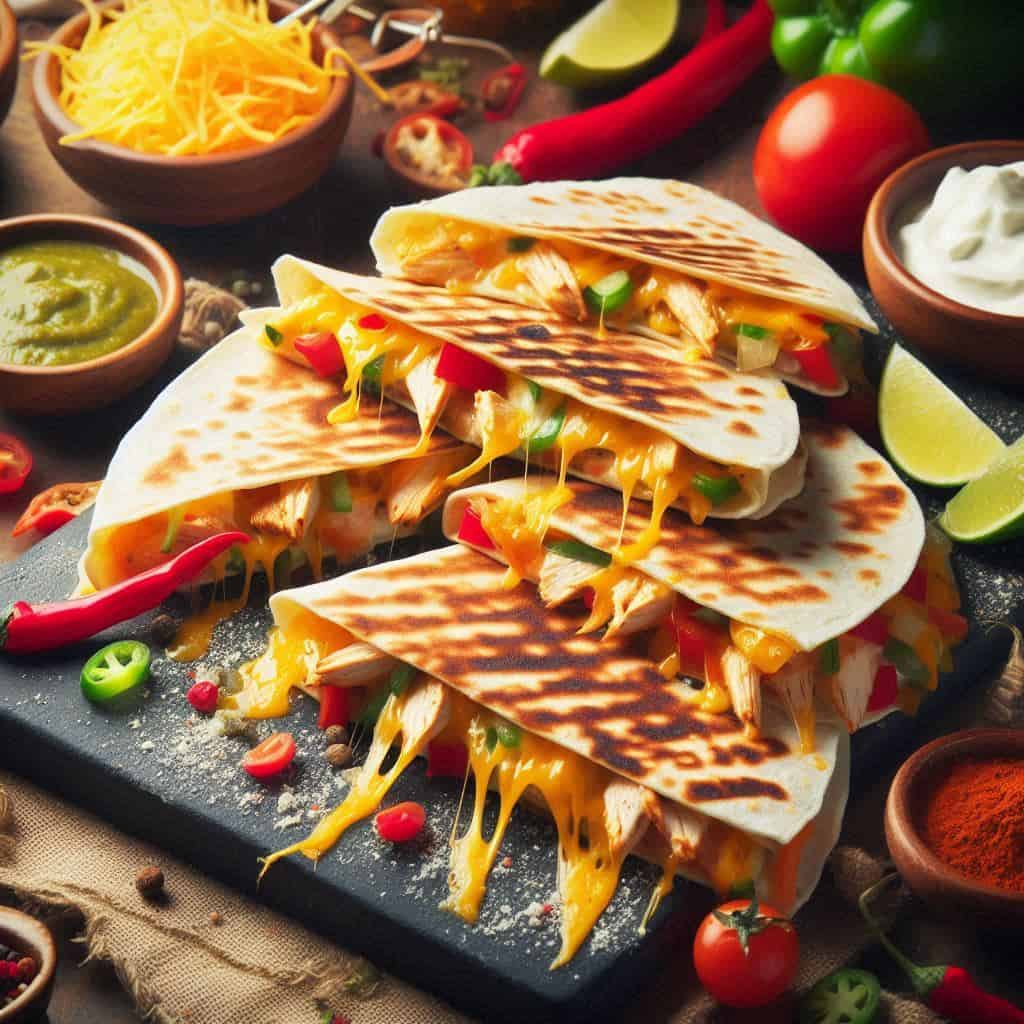 Quesadillas da sballo - Ricetteinallegria Quesadillas da sballo