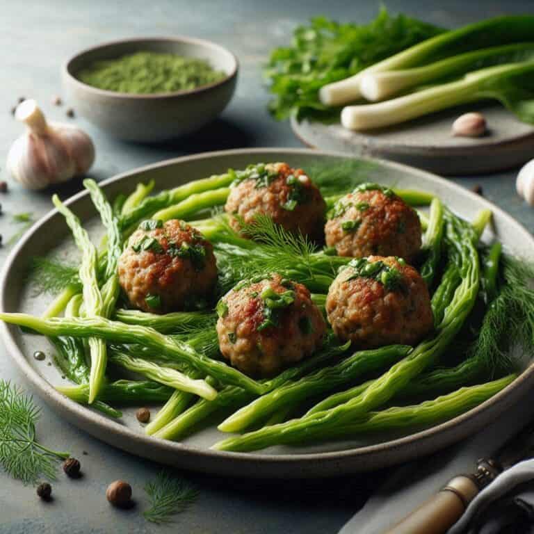 Polpette con agretti super