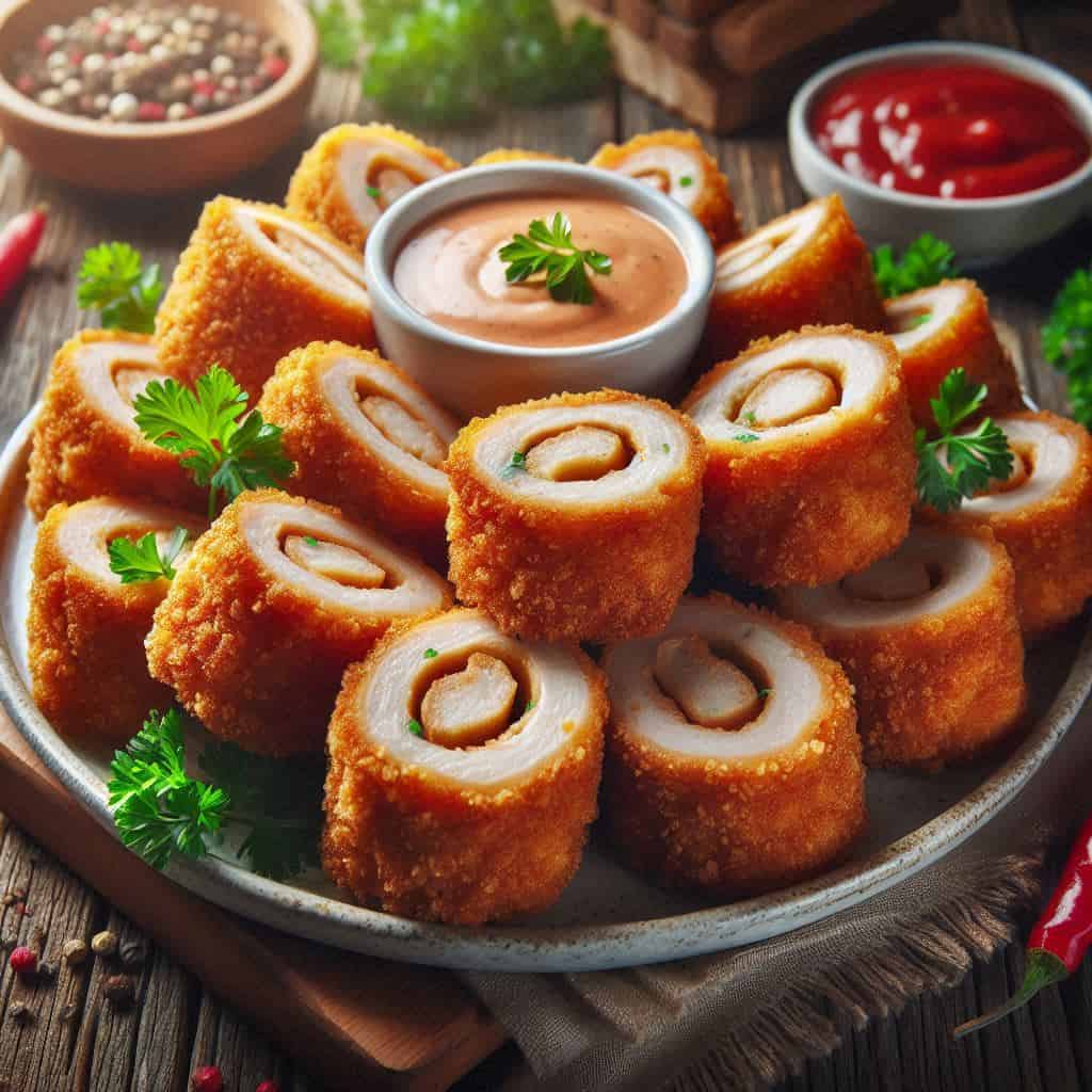 Involtini di cotoletta divertenti - Ricetteinallegria Involtini di cotoletta divertenti