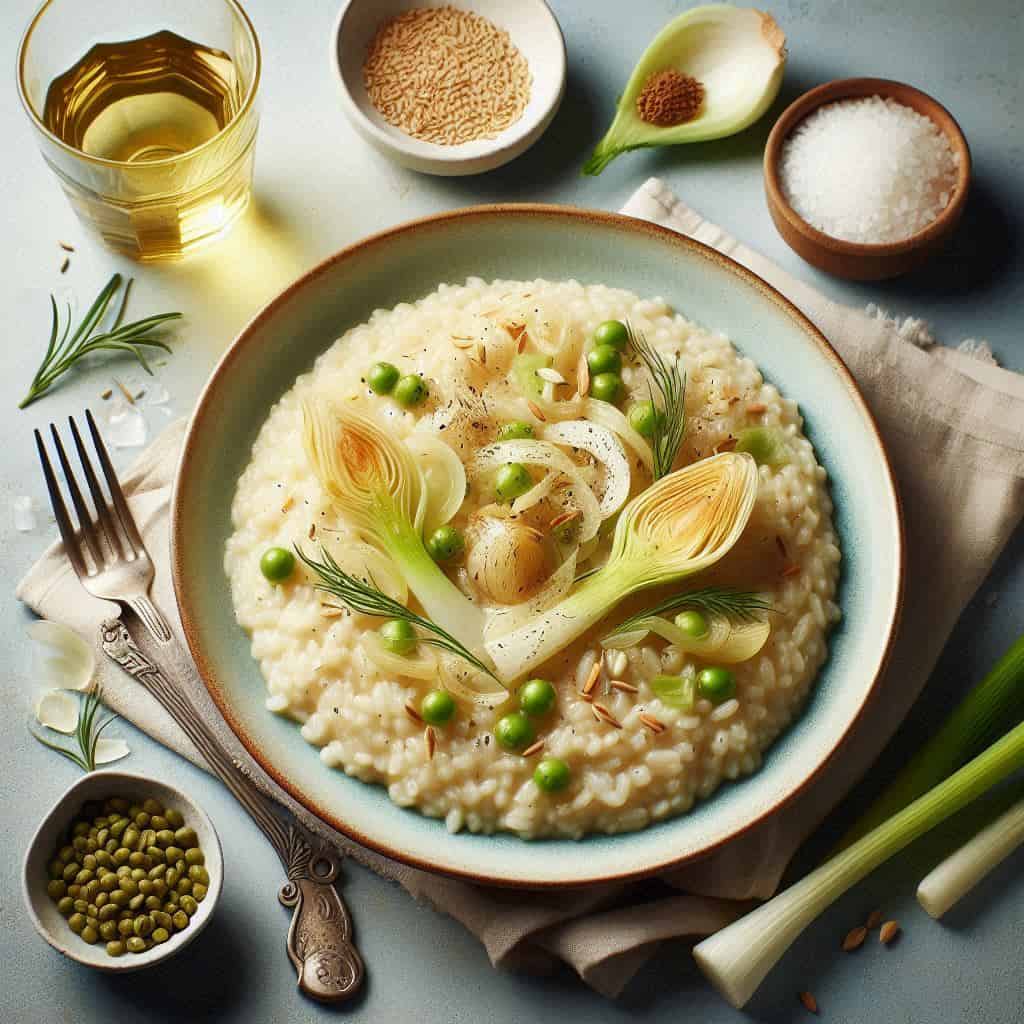 Risotto ai finocchi e primosale Wow - Ricetteinallegria Risotto ai finocchi e primosale Wow