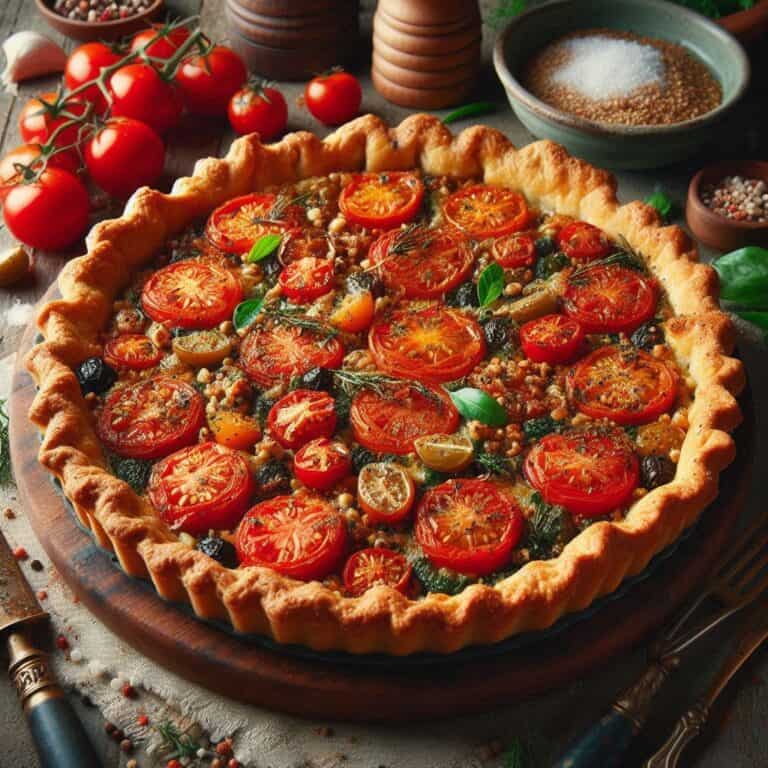 Croccantella estiva con pomodori