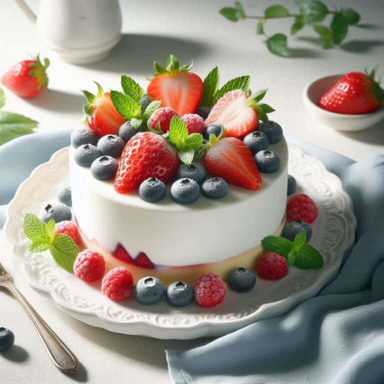 Torta fredda allo yogurt party