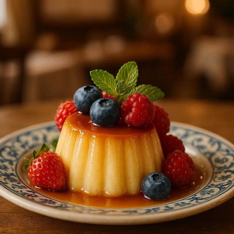 Flan de Vanilla