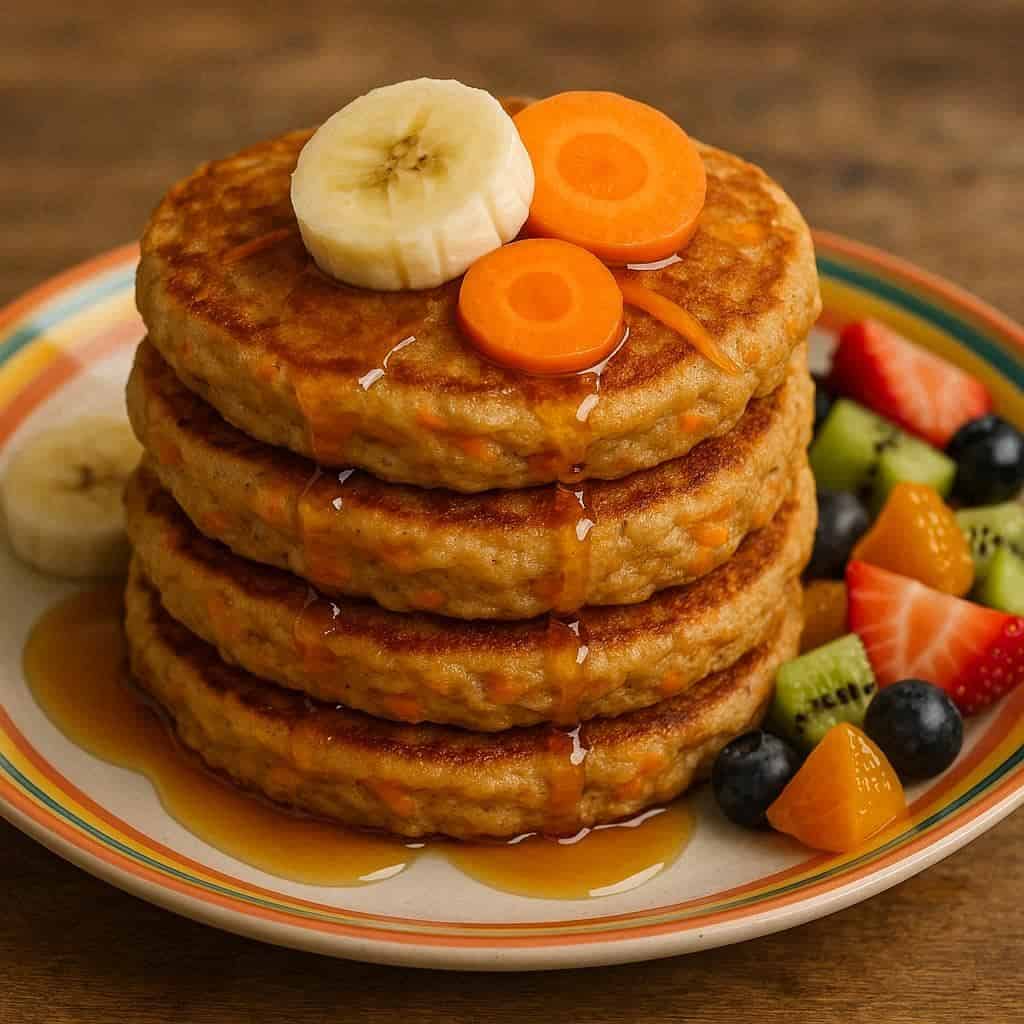 Pancake banana e carote