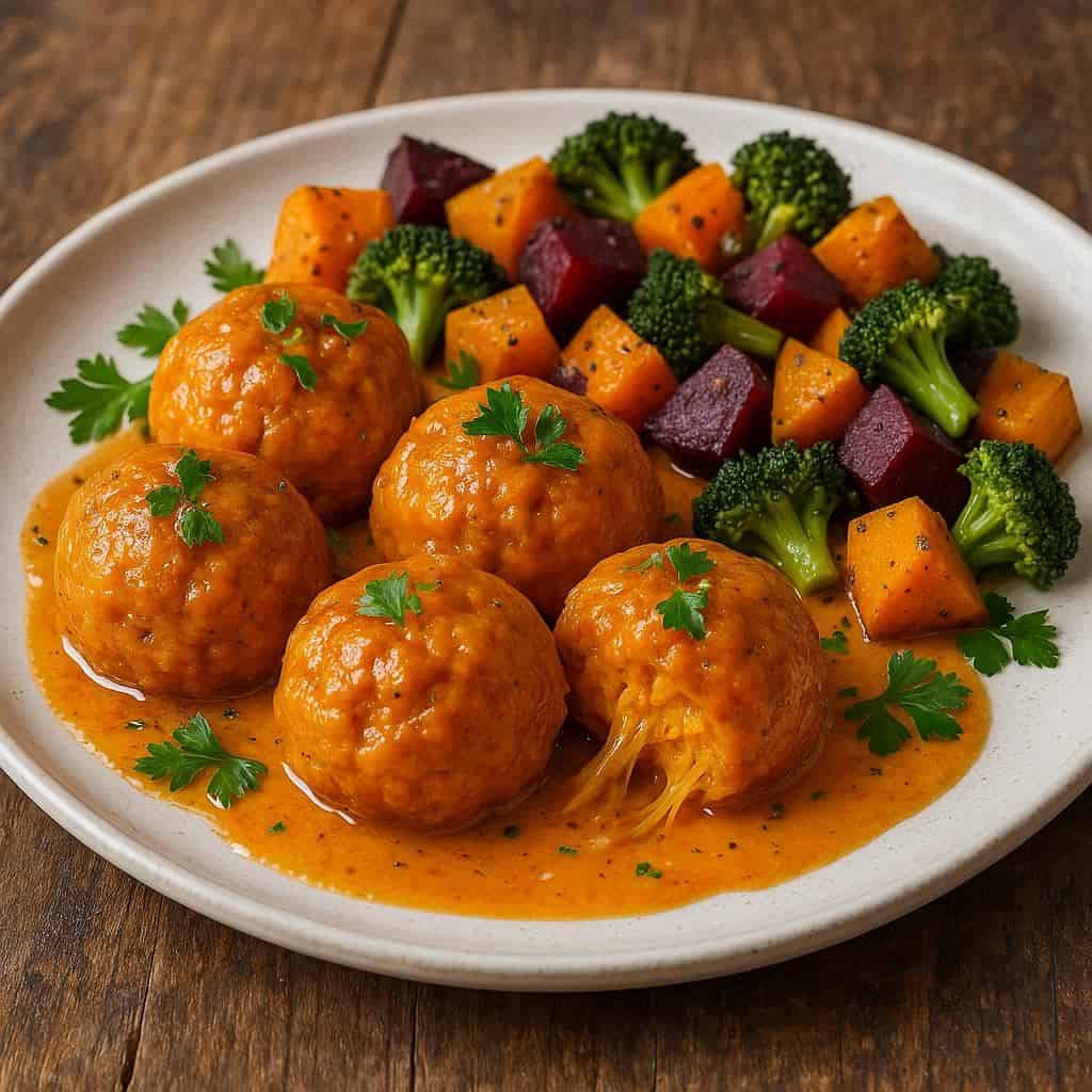 Polpette di zucca filanti - Ricetteinallegria Polpette di zucca filanti