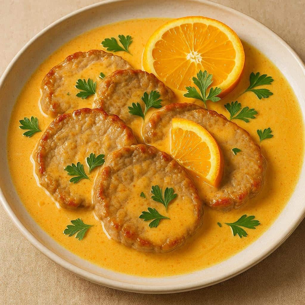 Scaloppine all'arancia - Ricetteinallegria Scaloppine all'arancia