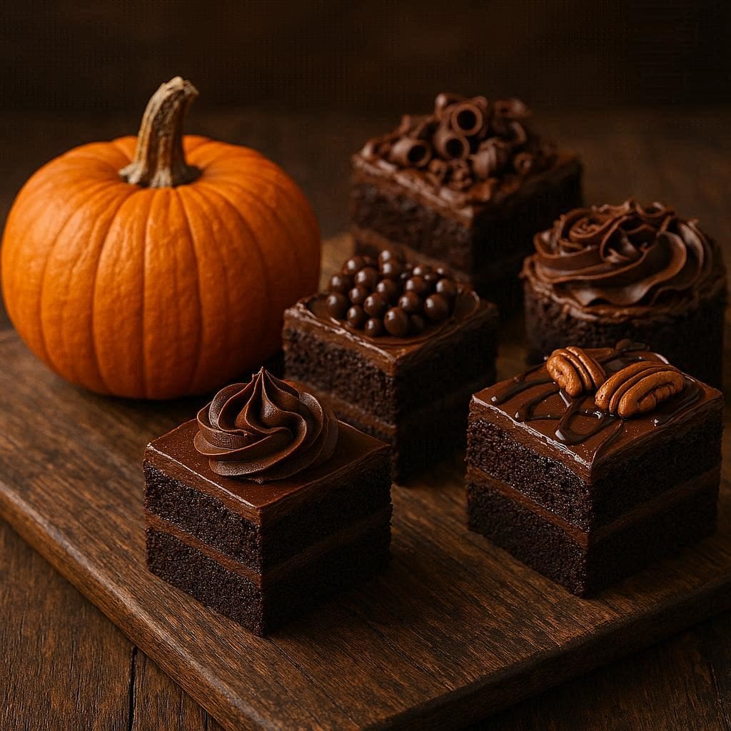 Tortine di zucca e cioccolato - Ricetteinallegria Tortine di zucca e cioccolato