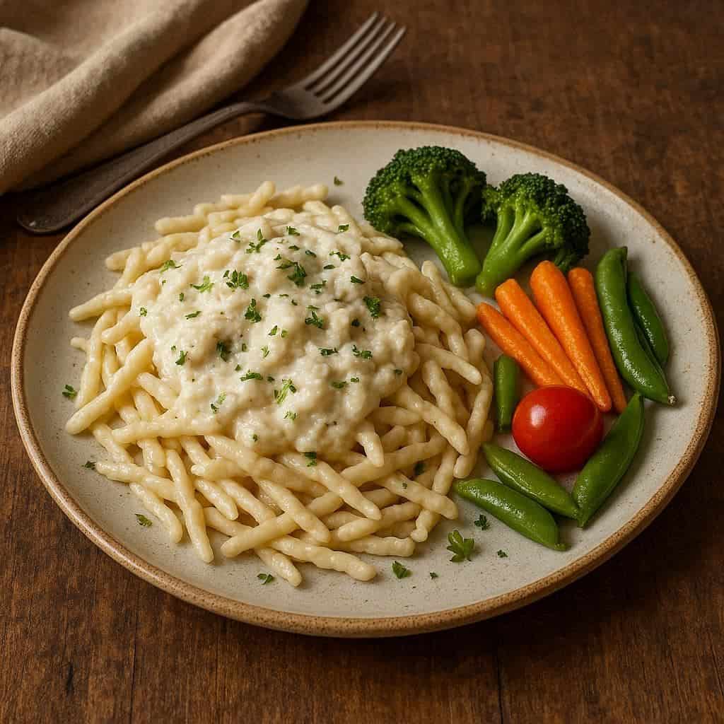 Trofie al sugo di merluzzo - Ricetteinallegria Trofie al sugo di merluzzo