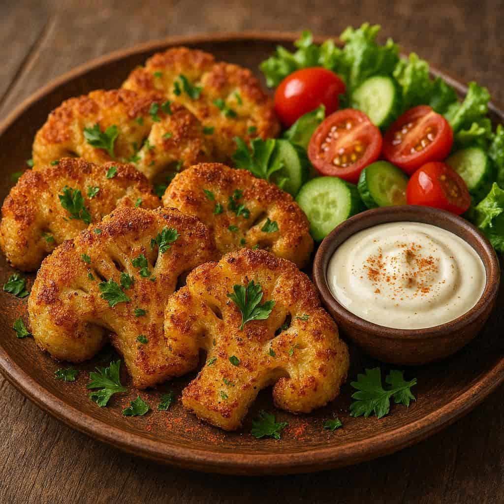 Cotolette di cavolfiore al forno - Ricetteinallegria Cotolette di cavolfiore al forno