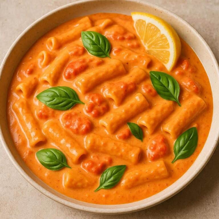 Pasta al pomodoro cremosa