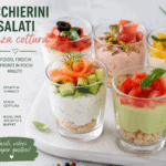 Bicchierini salati senza cottura